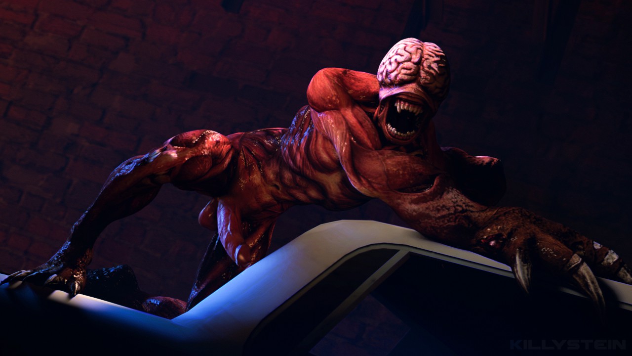 Licker (Resident Evil) Rule 34 Image
