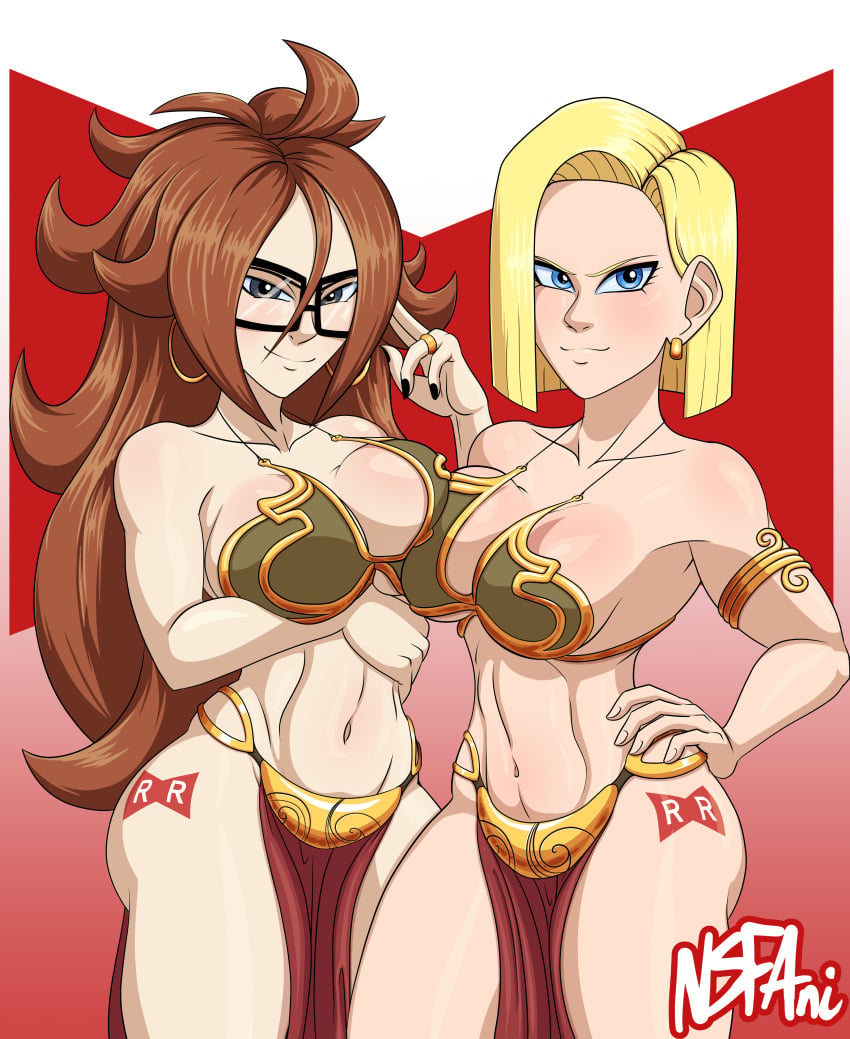 Android 18 (Dragon Ball) Rule 34 Image