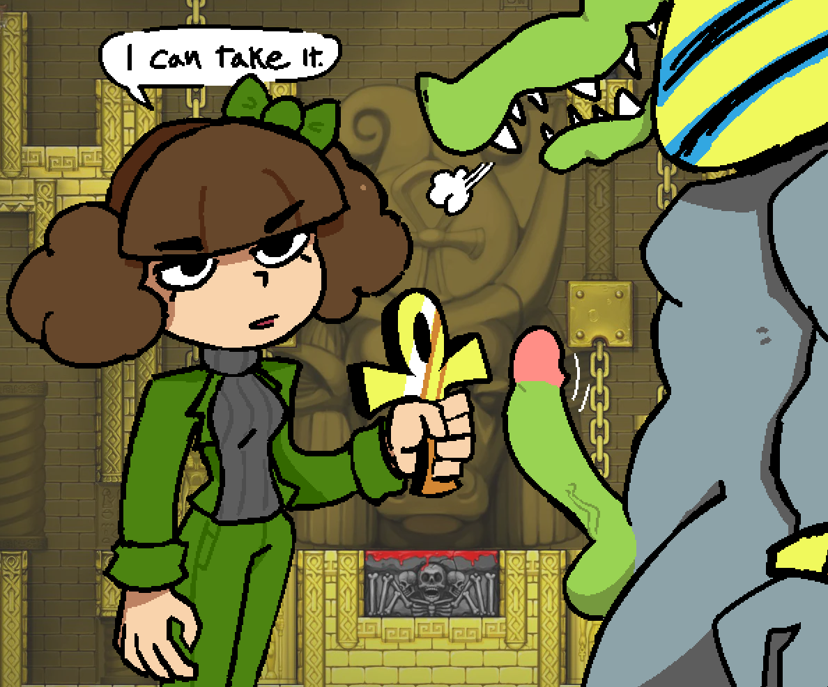 Liz Mutton (Spelunky) Rule 34 Image