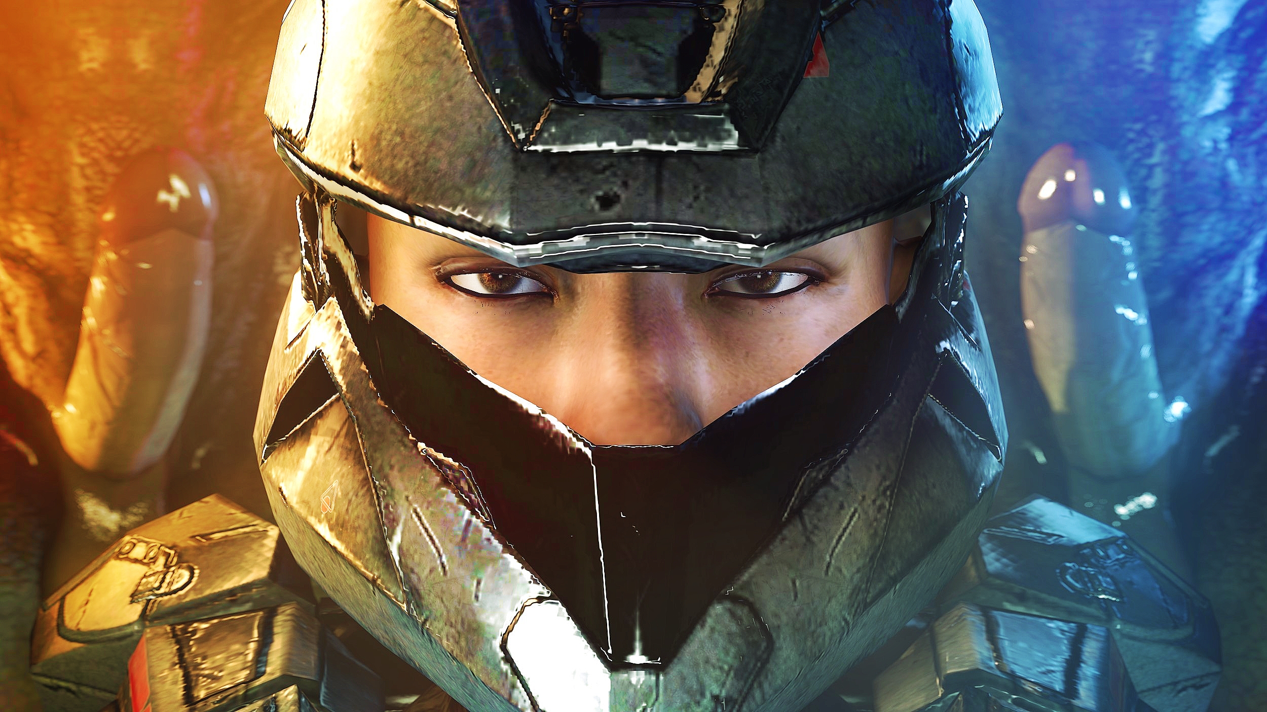 Female Spartan (Halo) Rule 34 Image