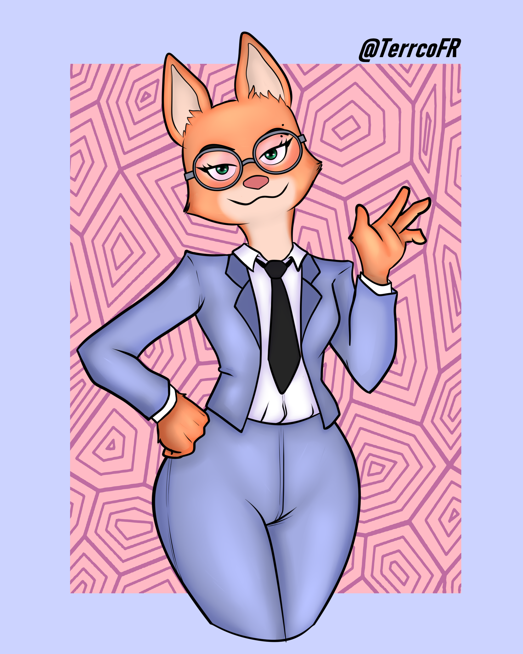 Diane Foxington (The Bad Guys) Rule 34 Image