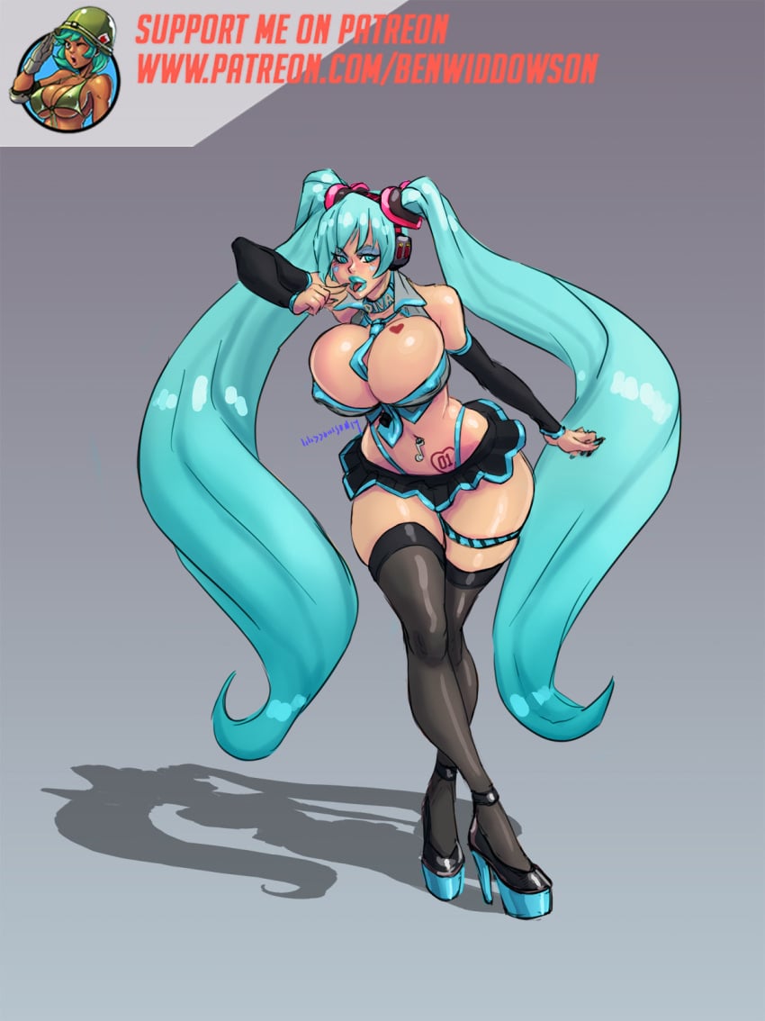 Hatsune Miku (Vocaloid) Rule 34 Image