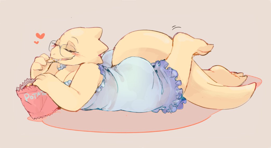 Alphys (Undertale) Rule 34 Image