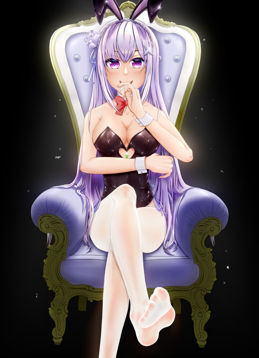 Emilia (Re:Zero) Rule 34 Image