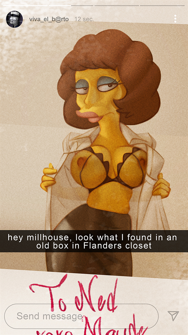 Maude Flanders (20th Century Studios) Rule 34 Image