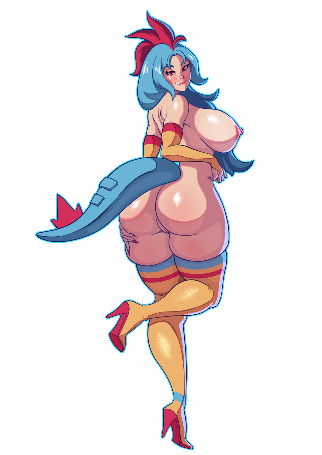 Feraligatr (Game Freak) Rule 34 Image