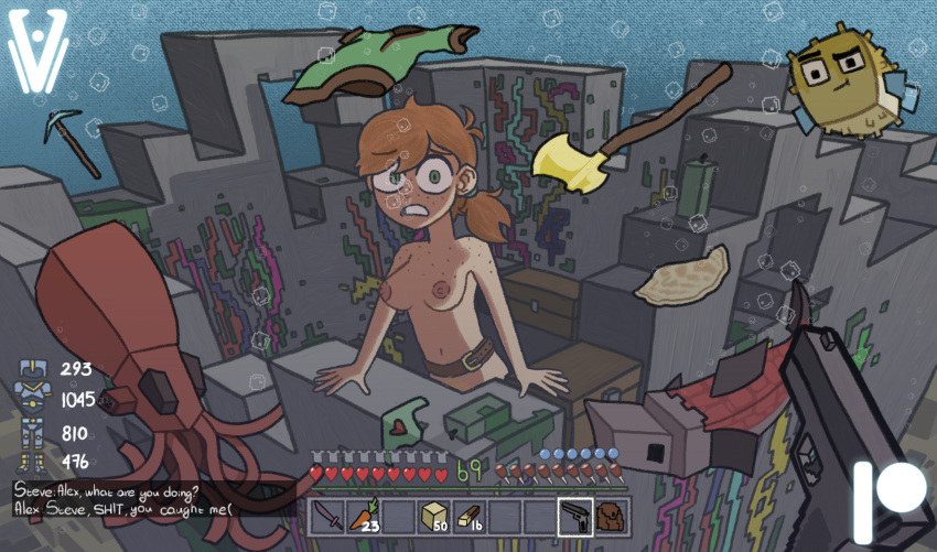 Alex (Minecraft) Rule 34 Image