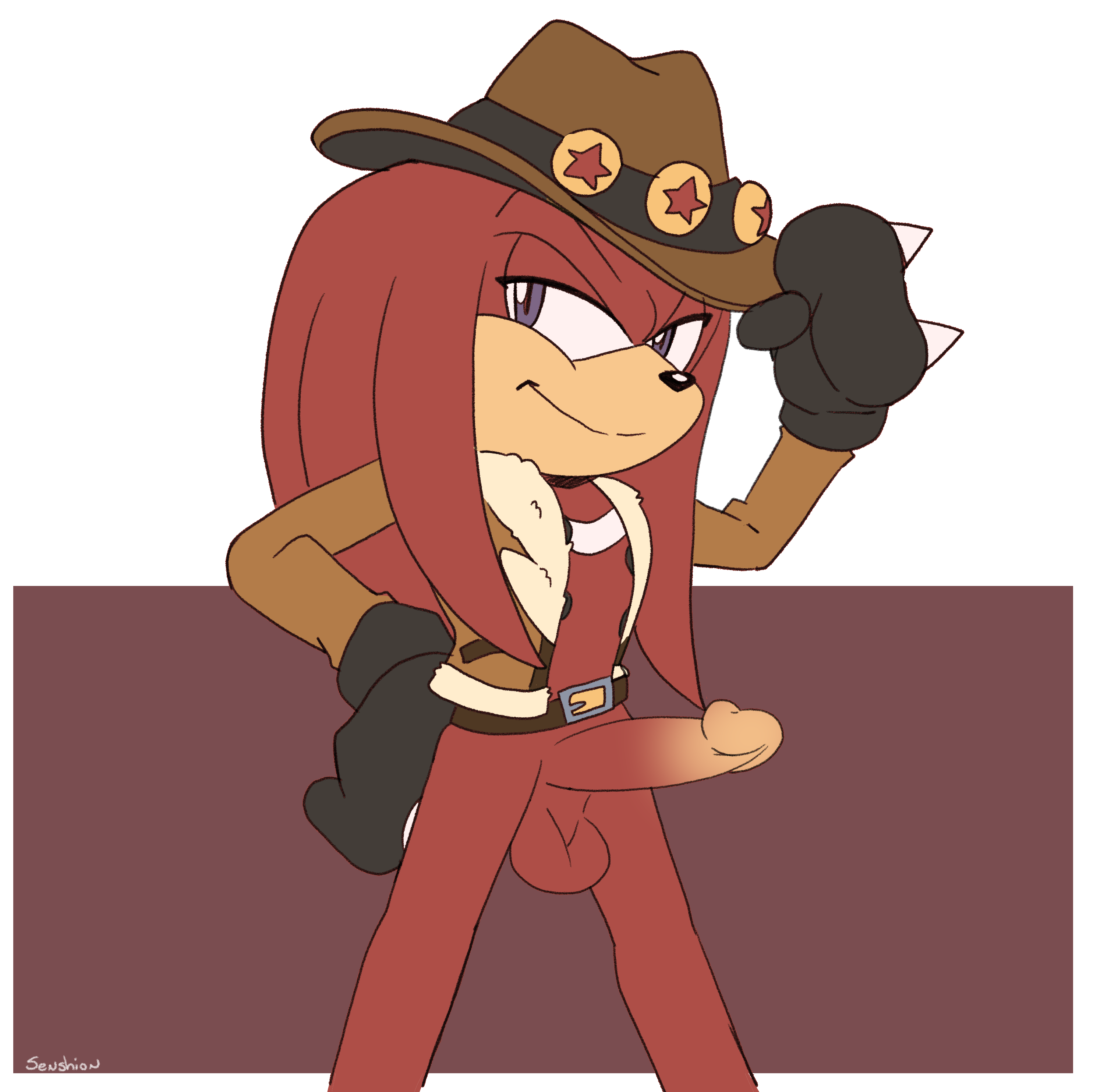 Knuckles The Echidna (Sega) Rule 34 Image