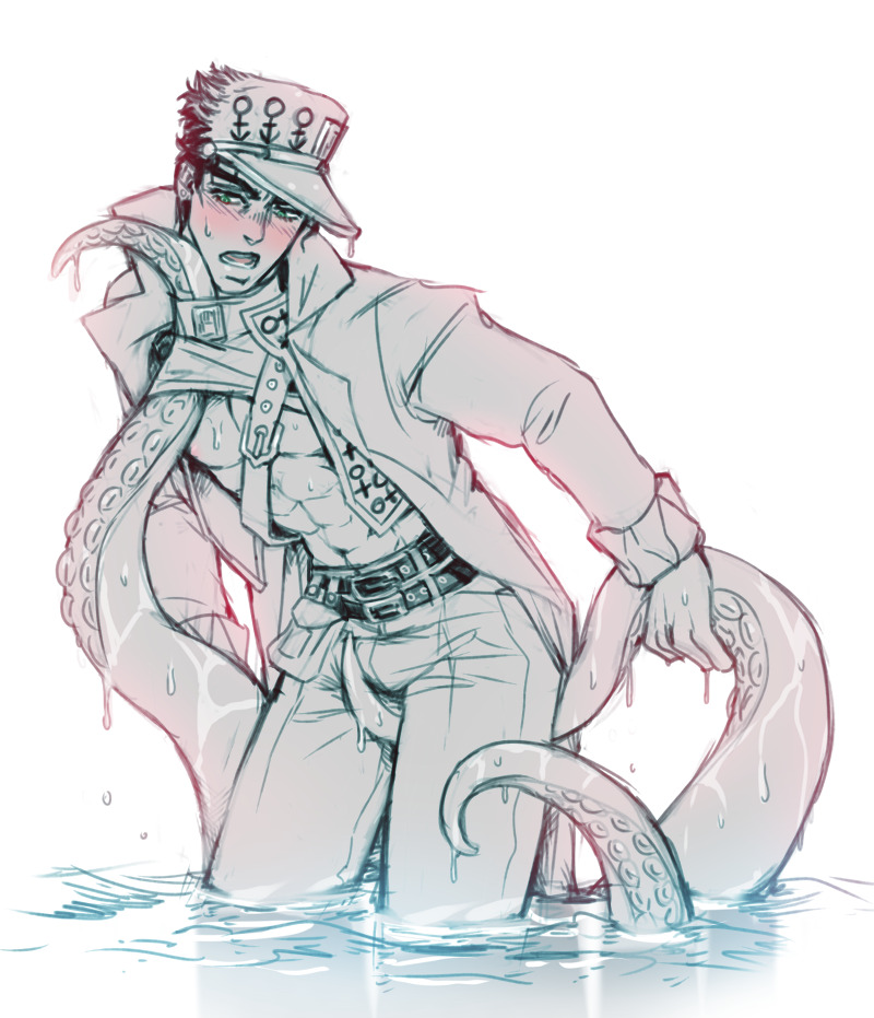 Jotaro Kujo (Diamond Is Unbreakable) Rule 34 Image
