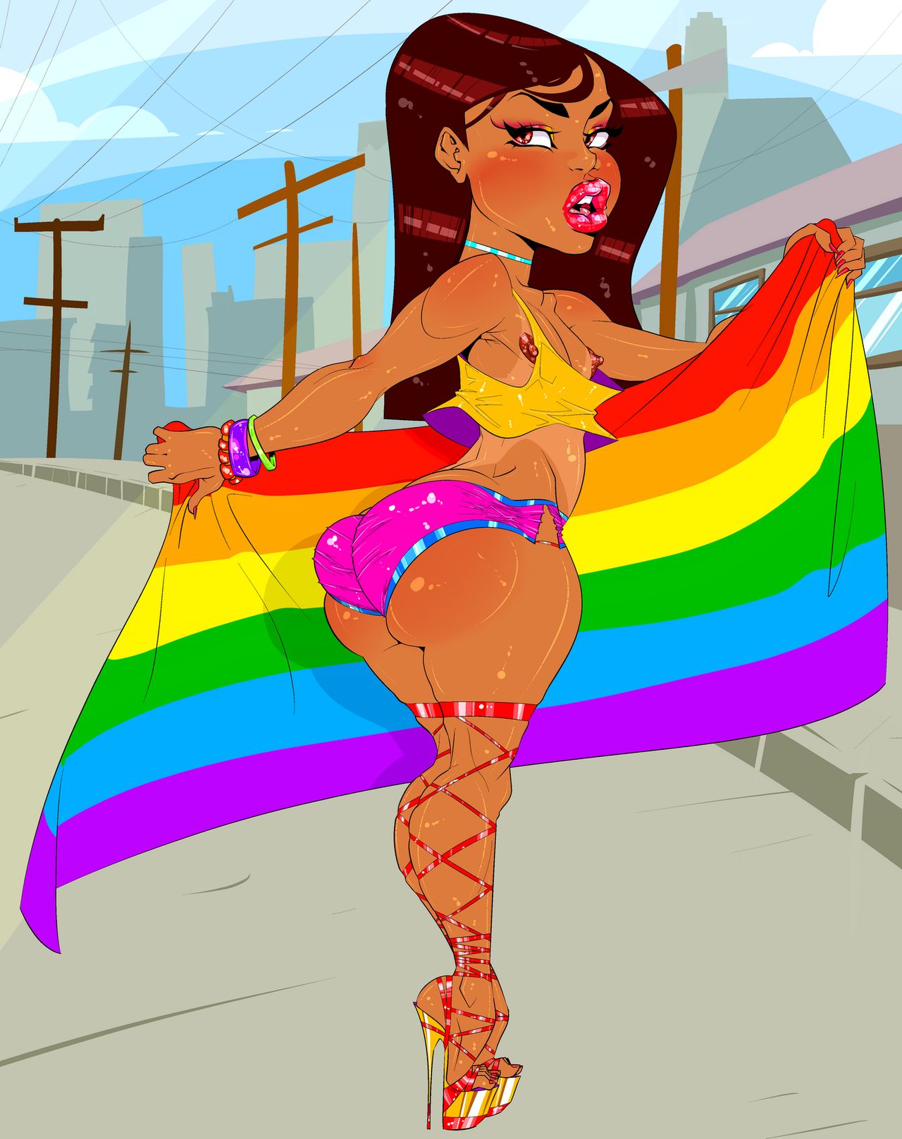 1girls Rule 34 Image