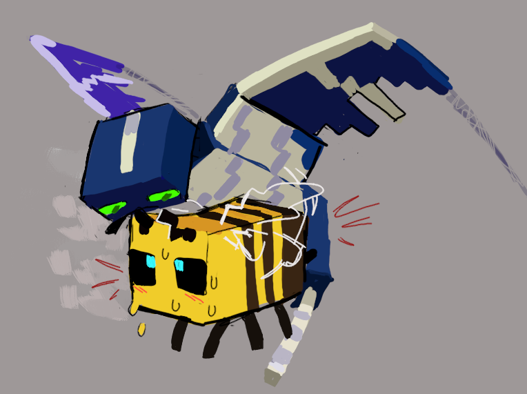Bee (Minecraft) Rule 34 Image