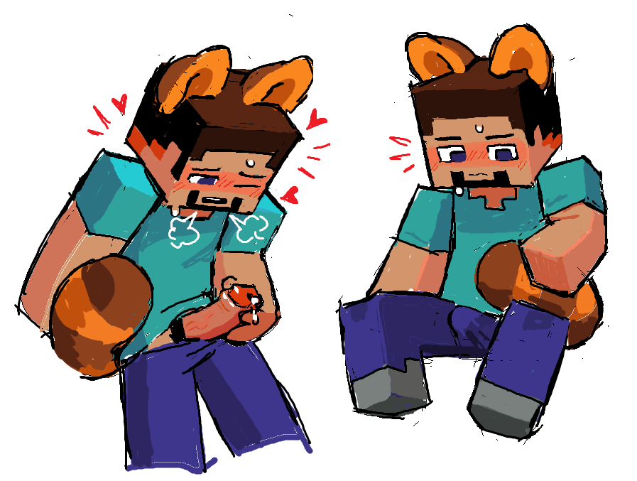 Steve (Minecraft) Rule 34 Image