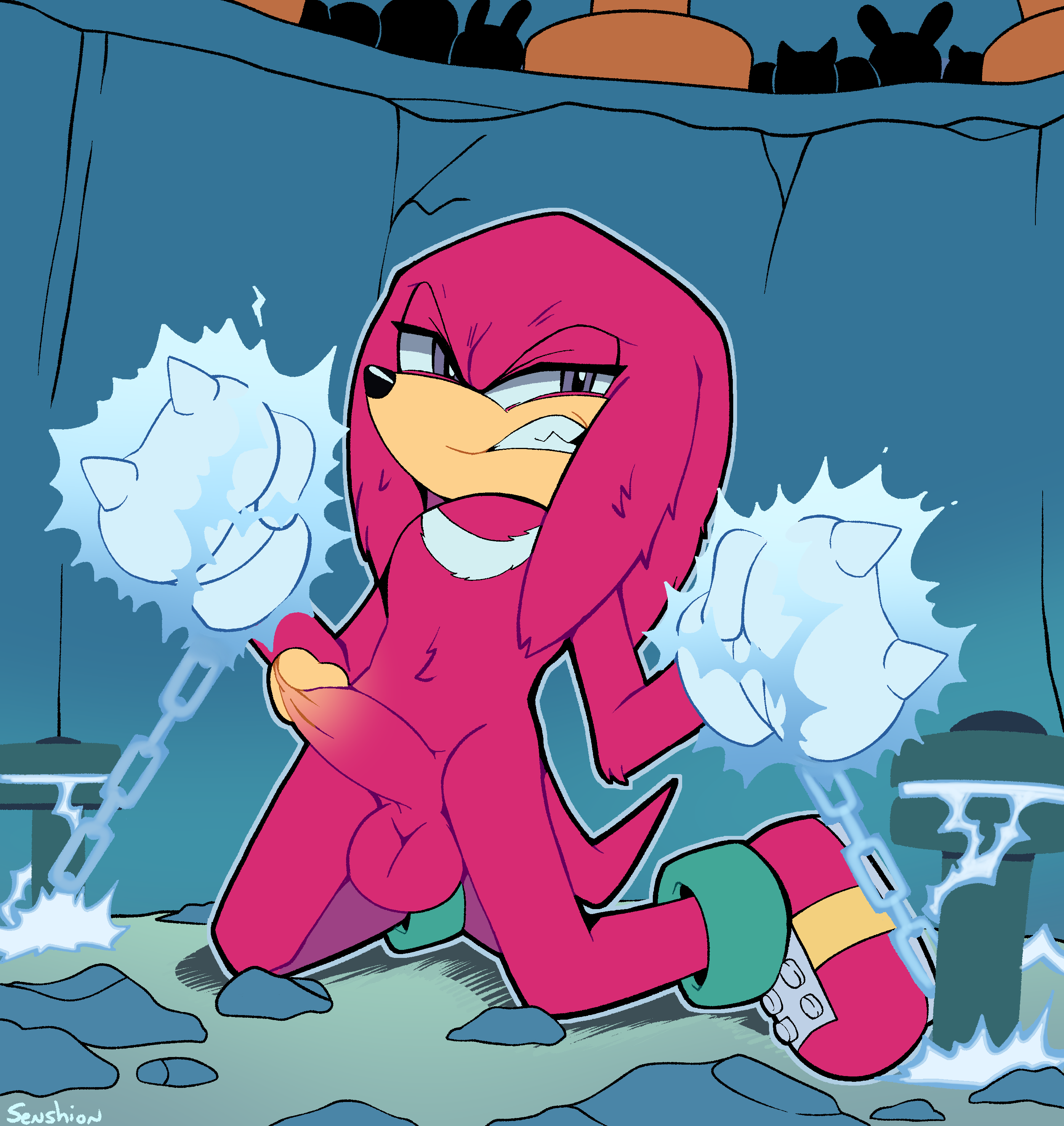 Knuckles The Echidna (Sega) Rule 34 Image