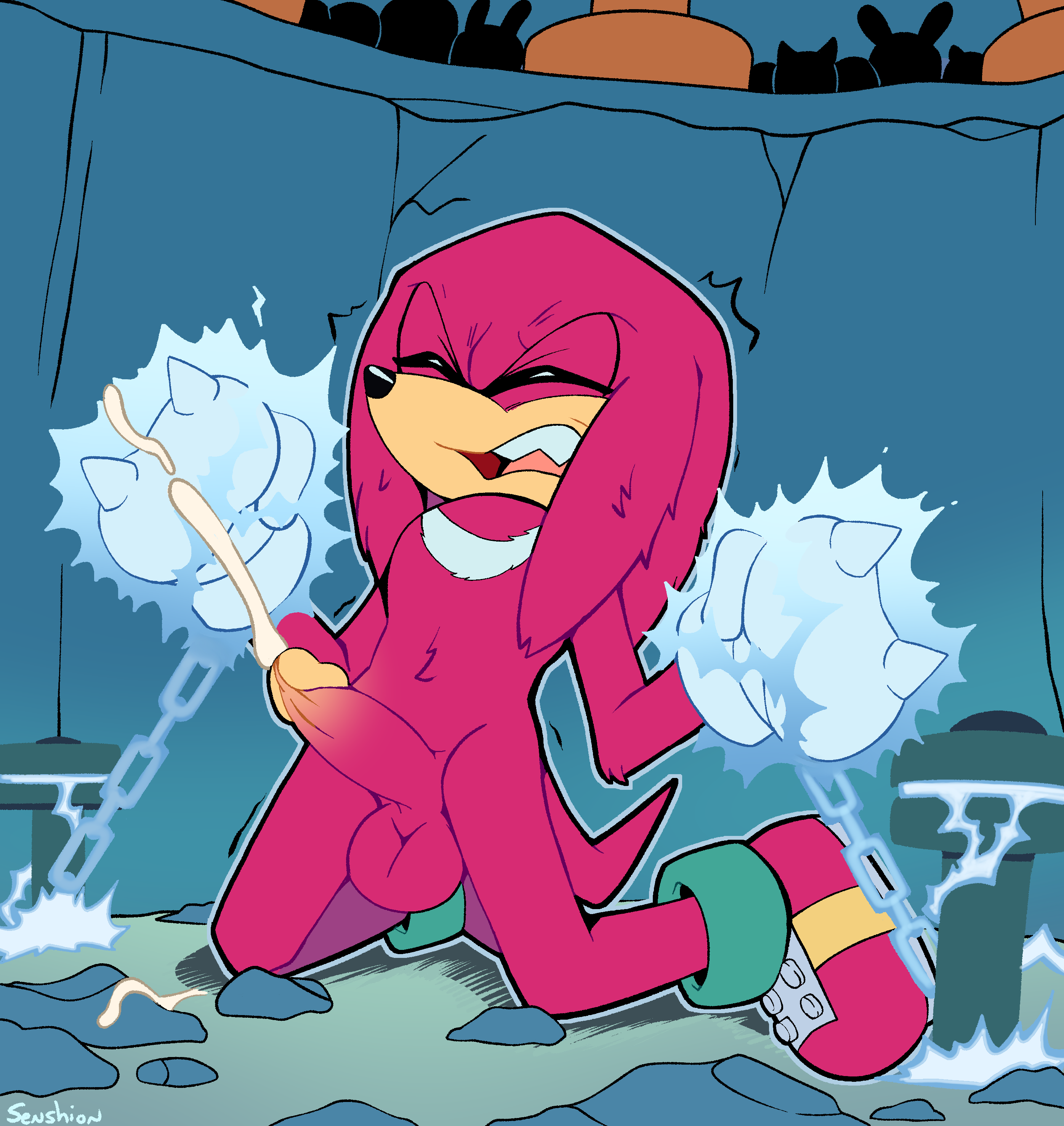 Knuckles The Echidna (Sega) Rule 34 Image