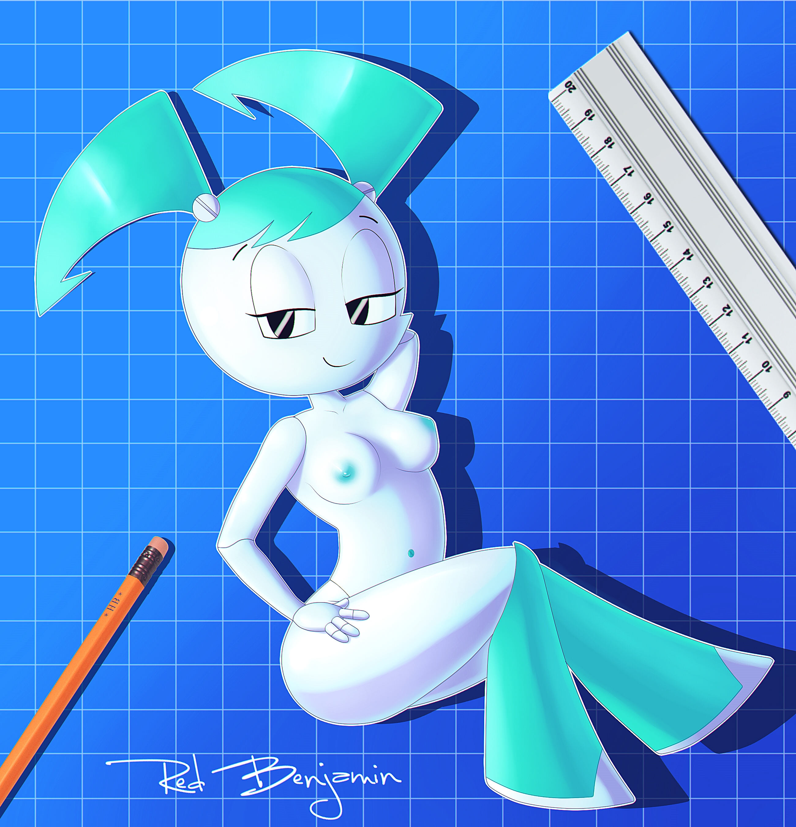 Jenny Wakeman (My Life As A Teenage Robot) Rule 34 Image