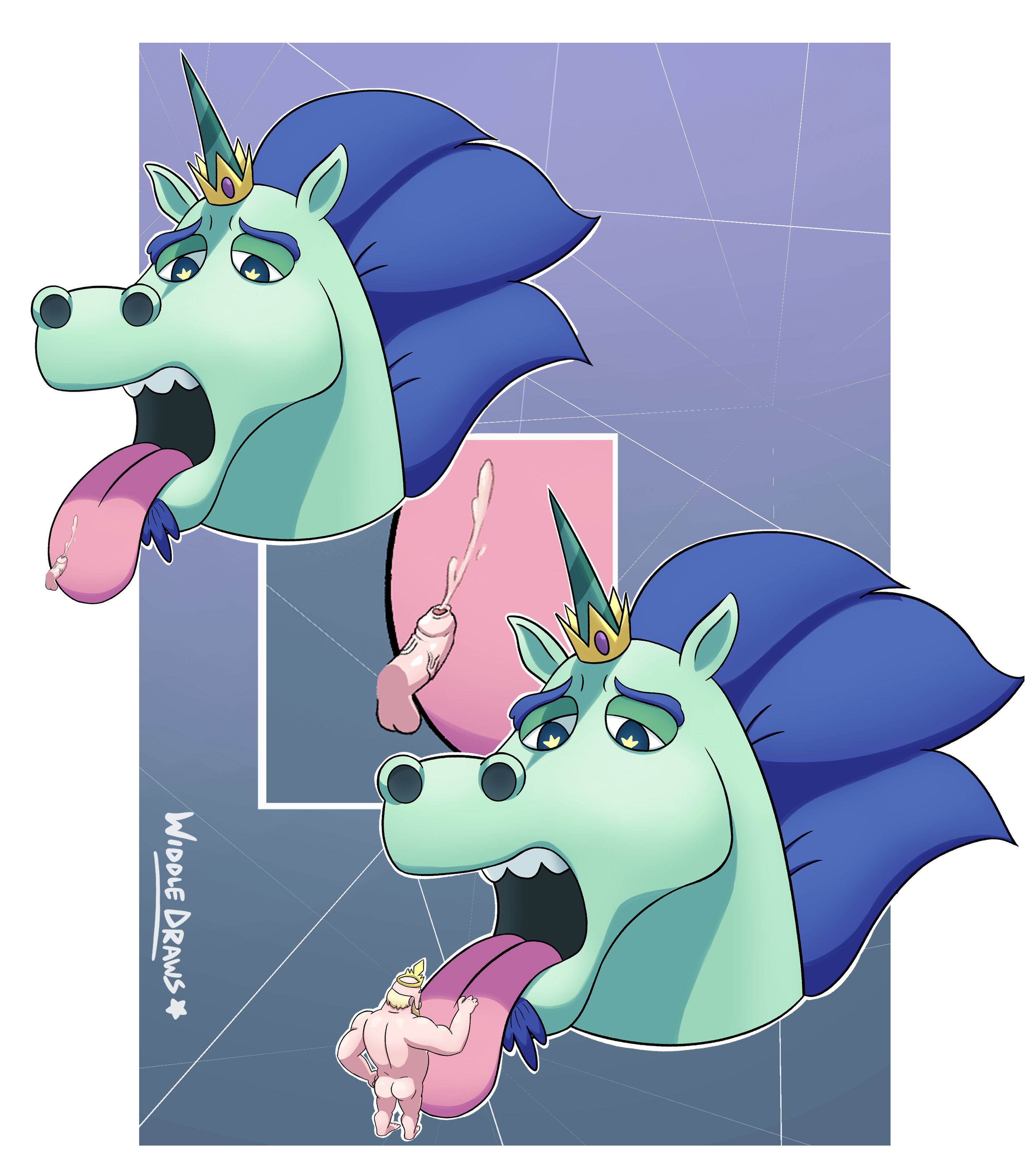King Pony Head (Star Vs The Forces Of Evil) Rule 34 Image