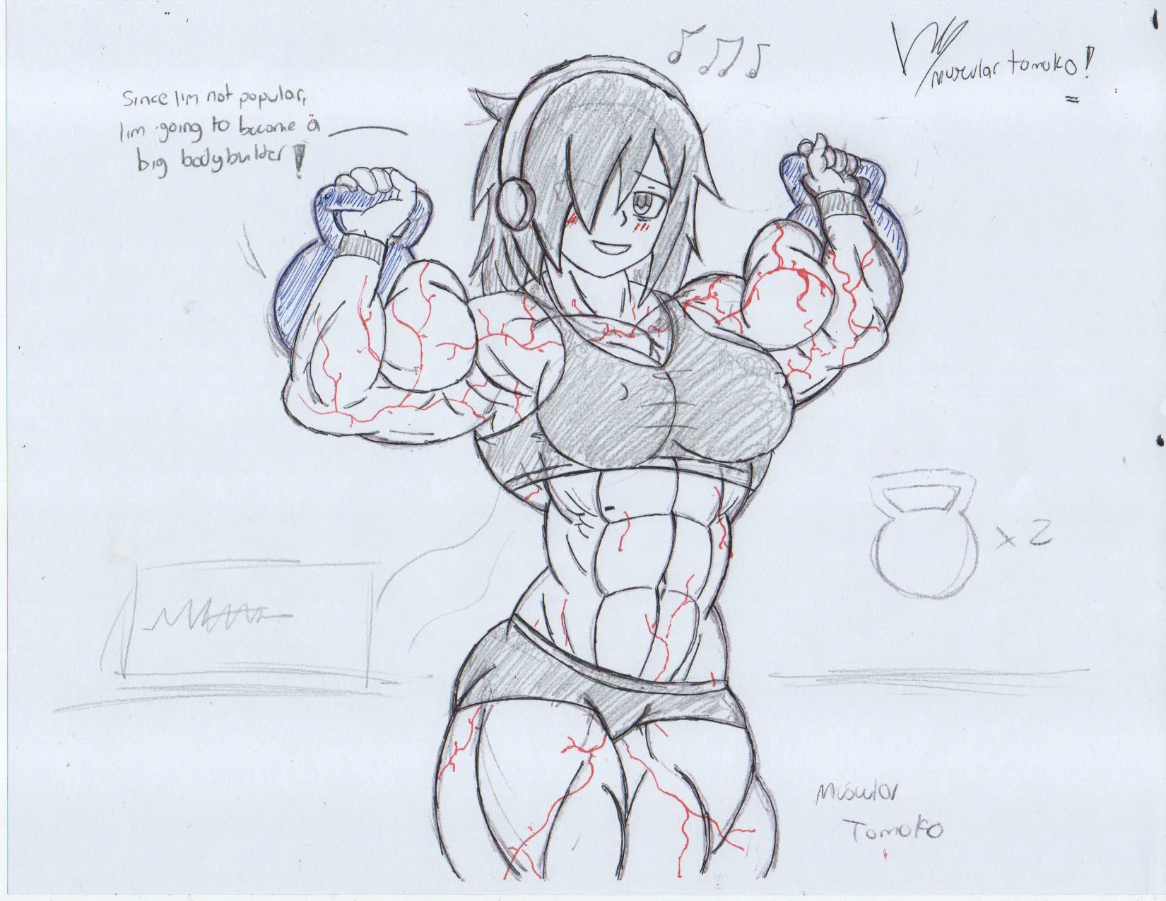 Kuroki Tomoko (Watashi Ga Motenai No Wa Dou Kangaetemo Omaera Ga Warui!) Rule 34 Image