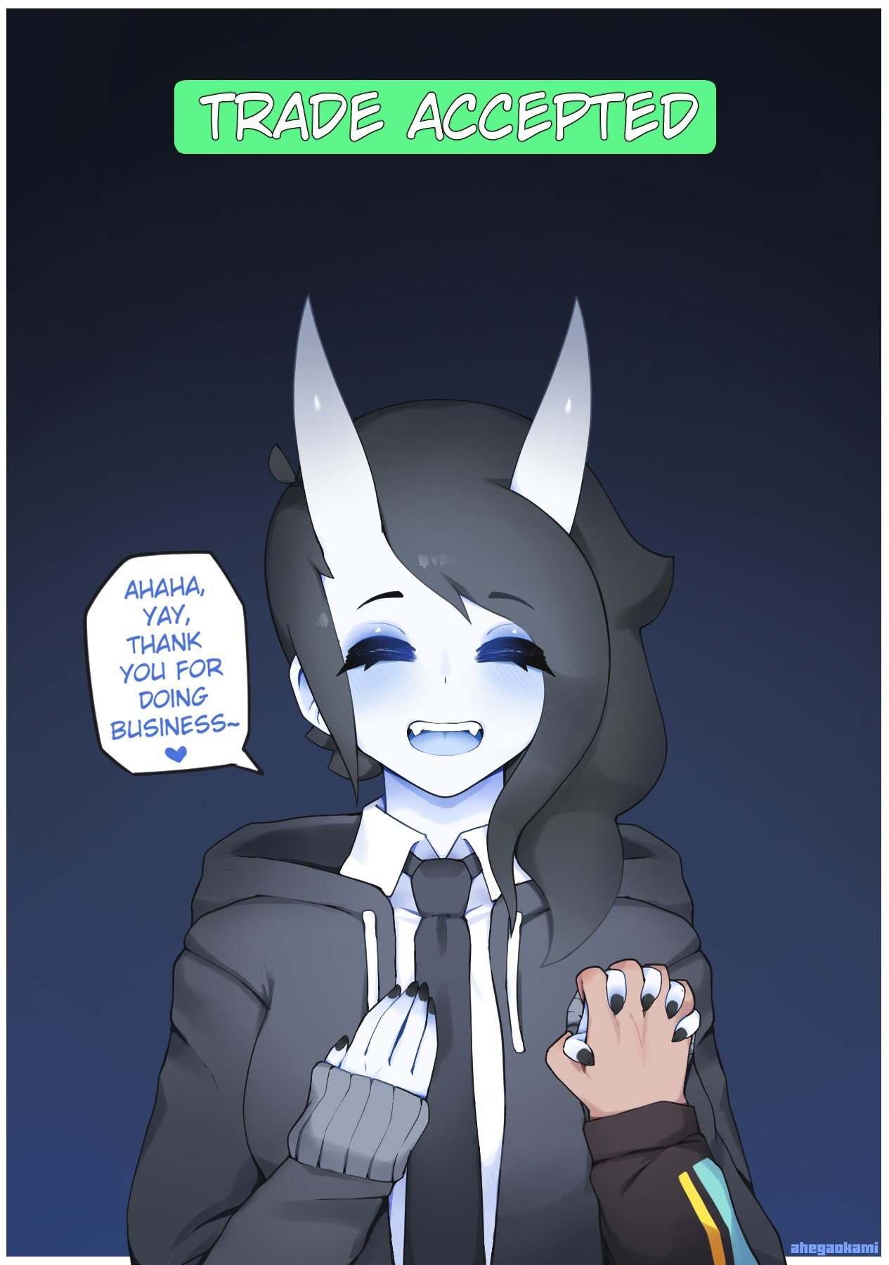Spooky (Ahegaokami) Rule 34 Image