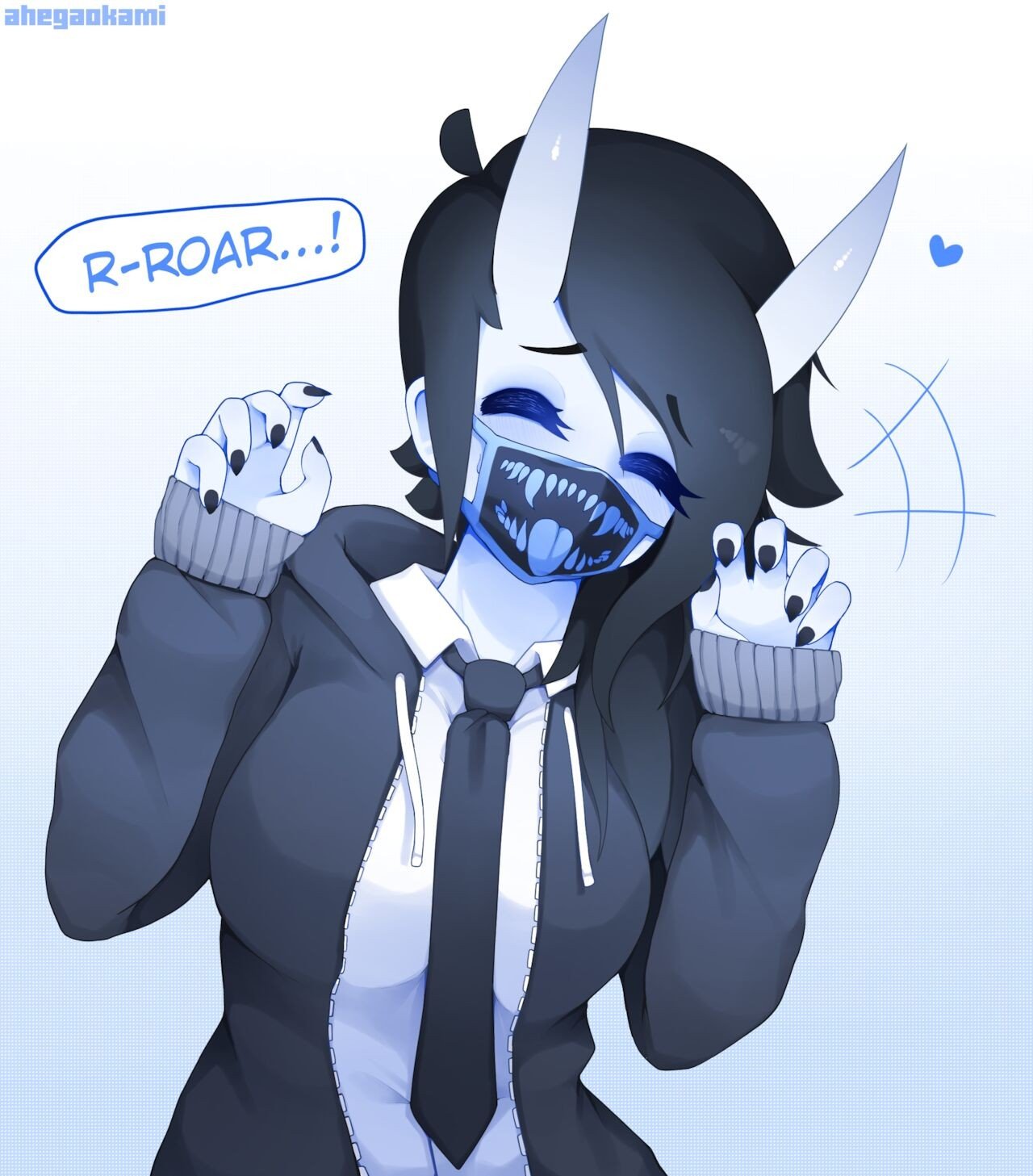 Spooky (Ahegaokami) Rule 34 Image