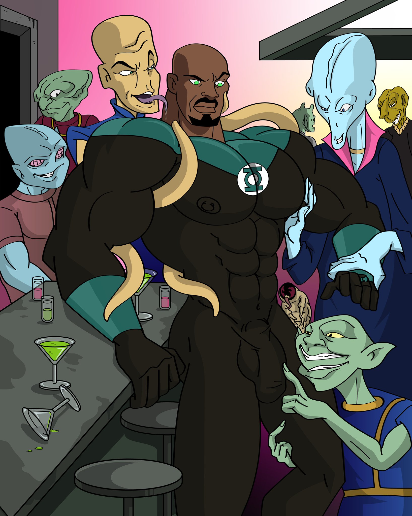 Green Lantern (Dc) Rule 34 Image