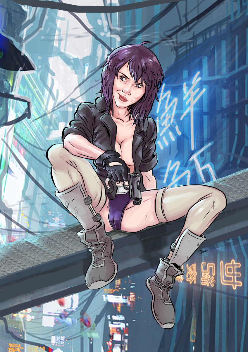 Kusanagi Motoko (Ghost In The Shell) Rule 34 Image