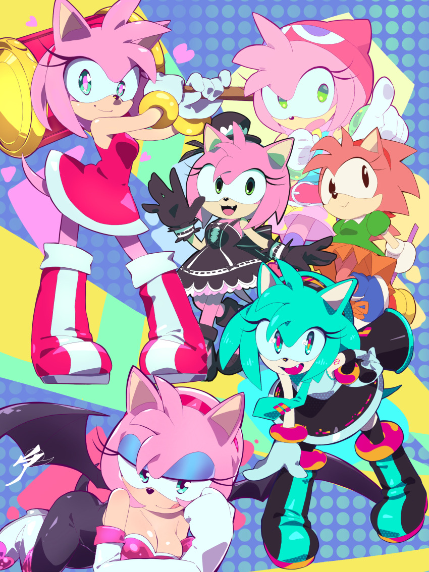 Amy Rose (Puyopuyo Fever) Rule 34 Image