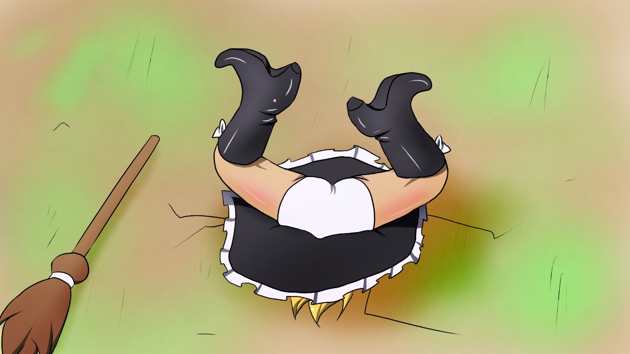 Marisa Kirisame (Touhou) Rule 34 Image