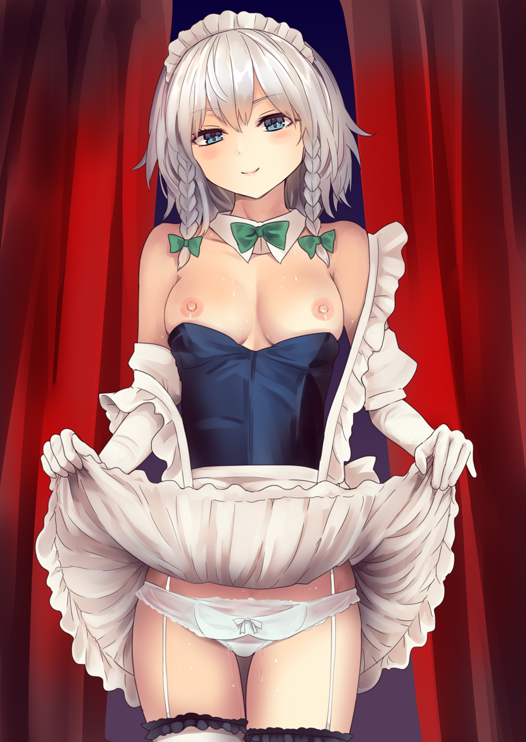 Sakuya Izayoi (Touhou) Rule 34 Image