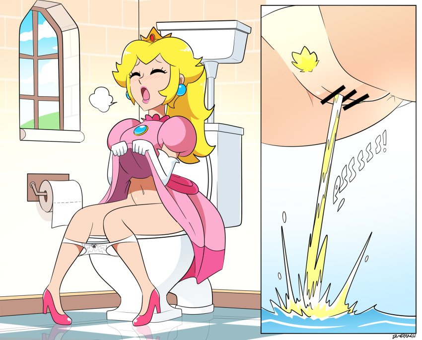 Princess Peach (Mario (Series)) Rule 34 Image