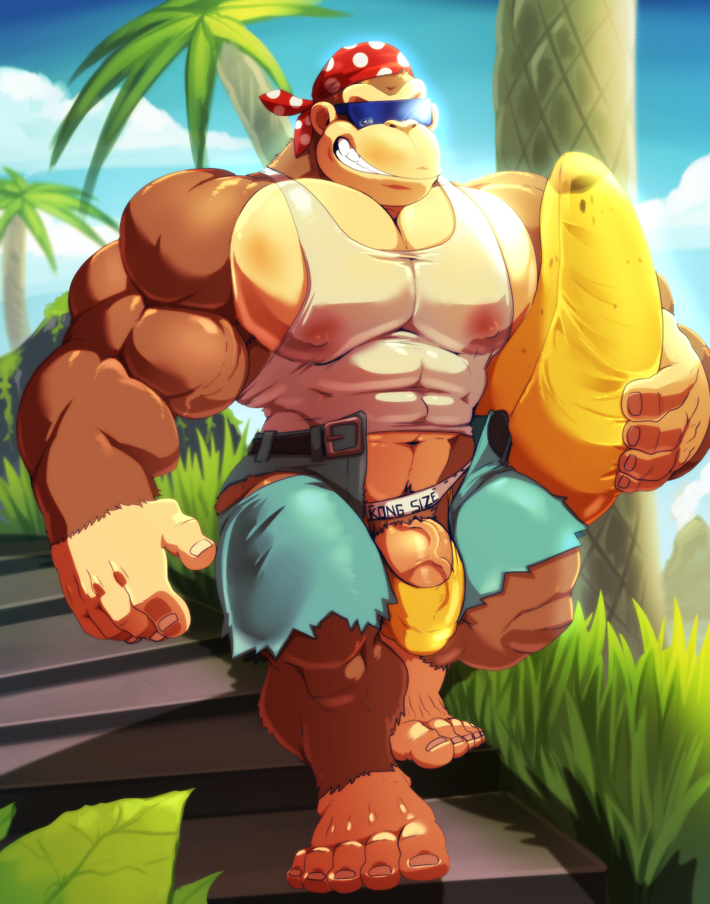 Funky Kong (Donkey Kong (Series)) Rule 34 Image