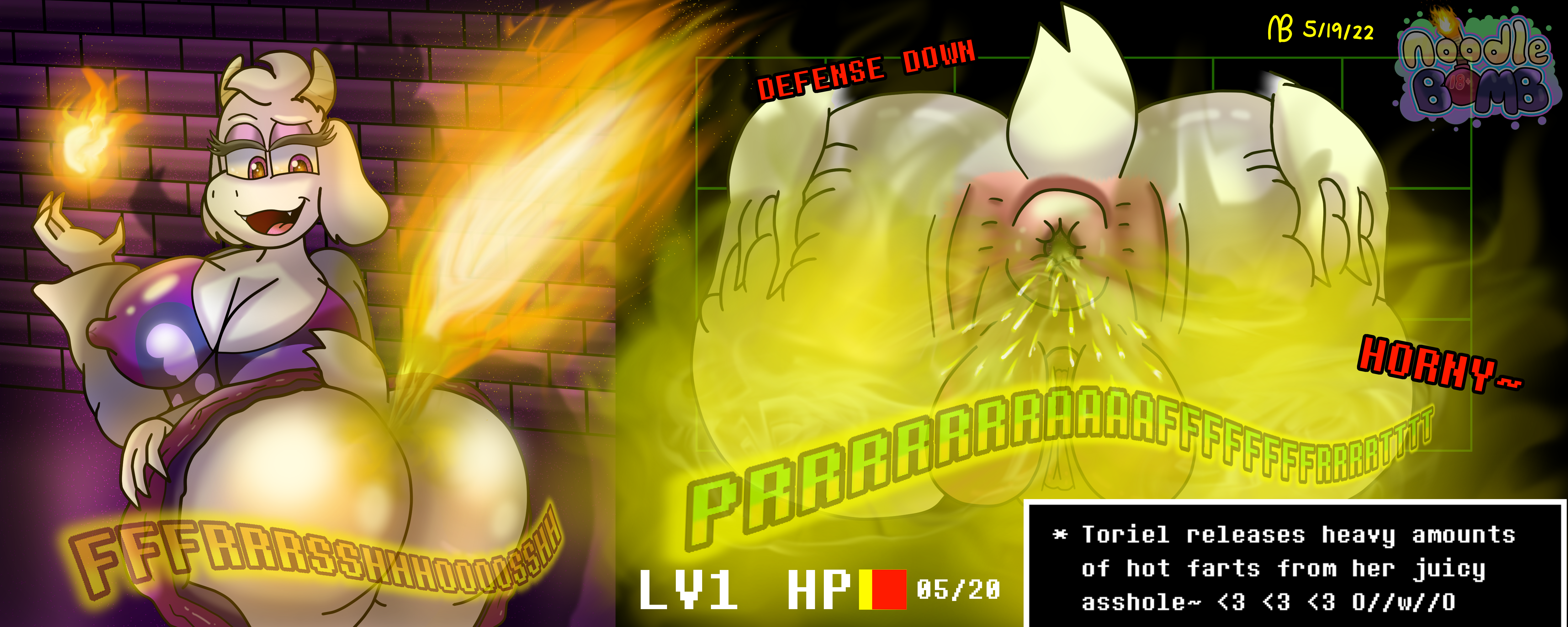 Toriel (Undertale) Rule 34 Image