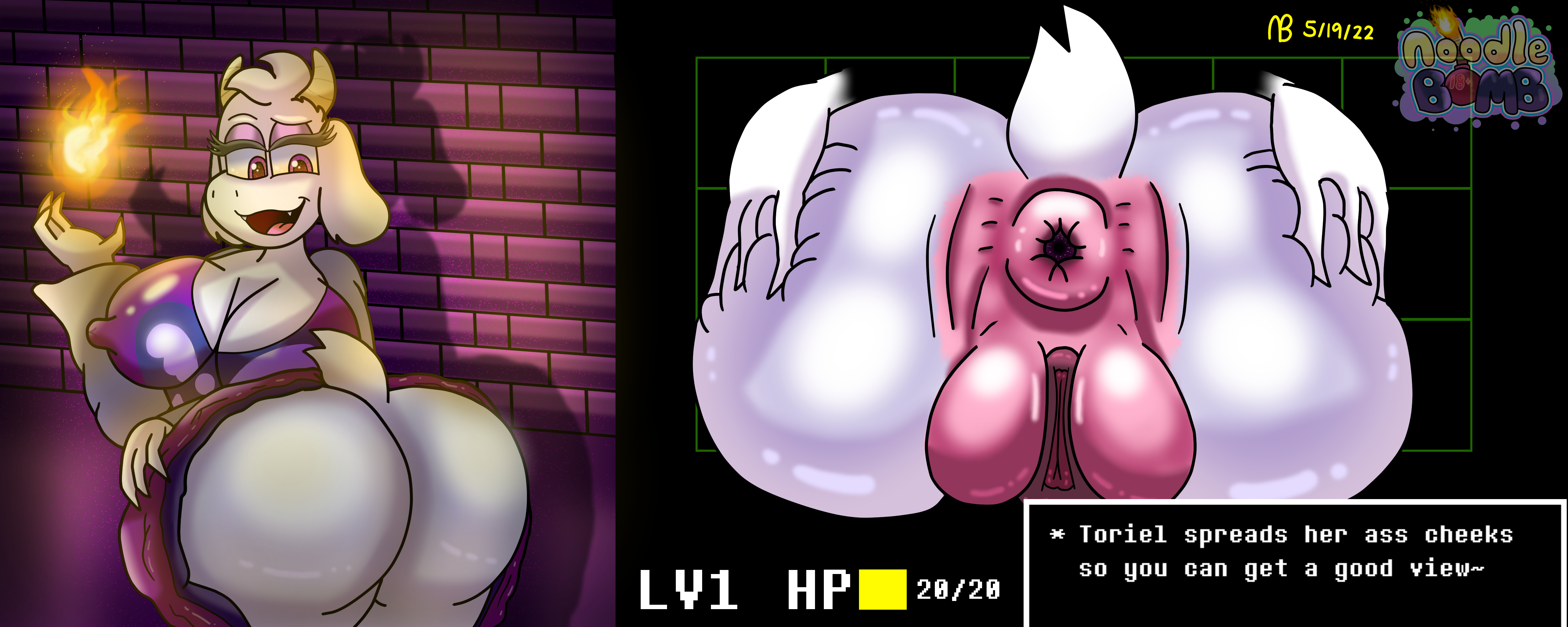 Toriel (Undertale) Rule 34 Image