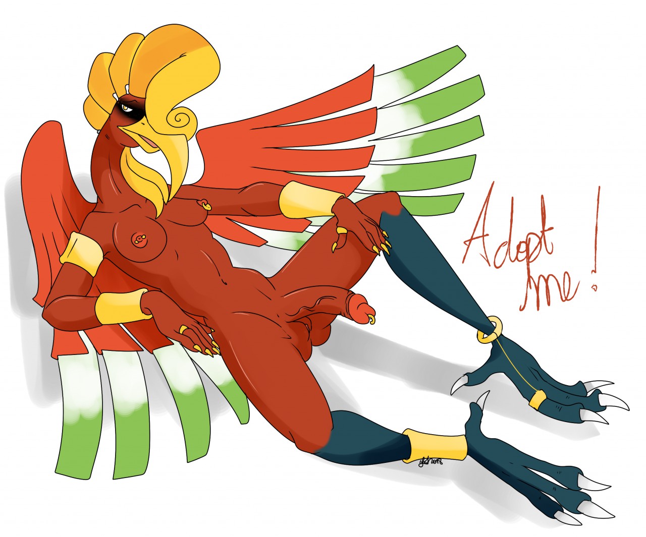 Ho-Oh (Pokemon) Rule 34 Image