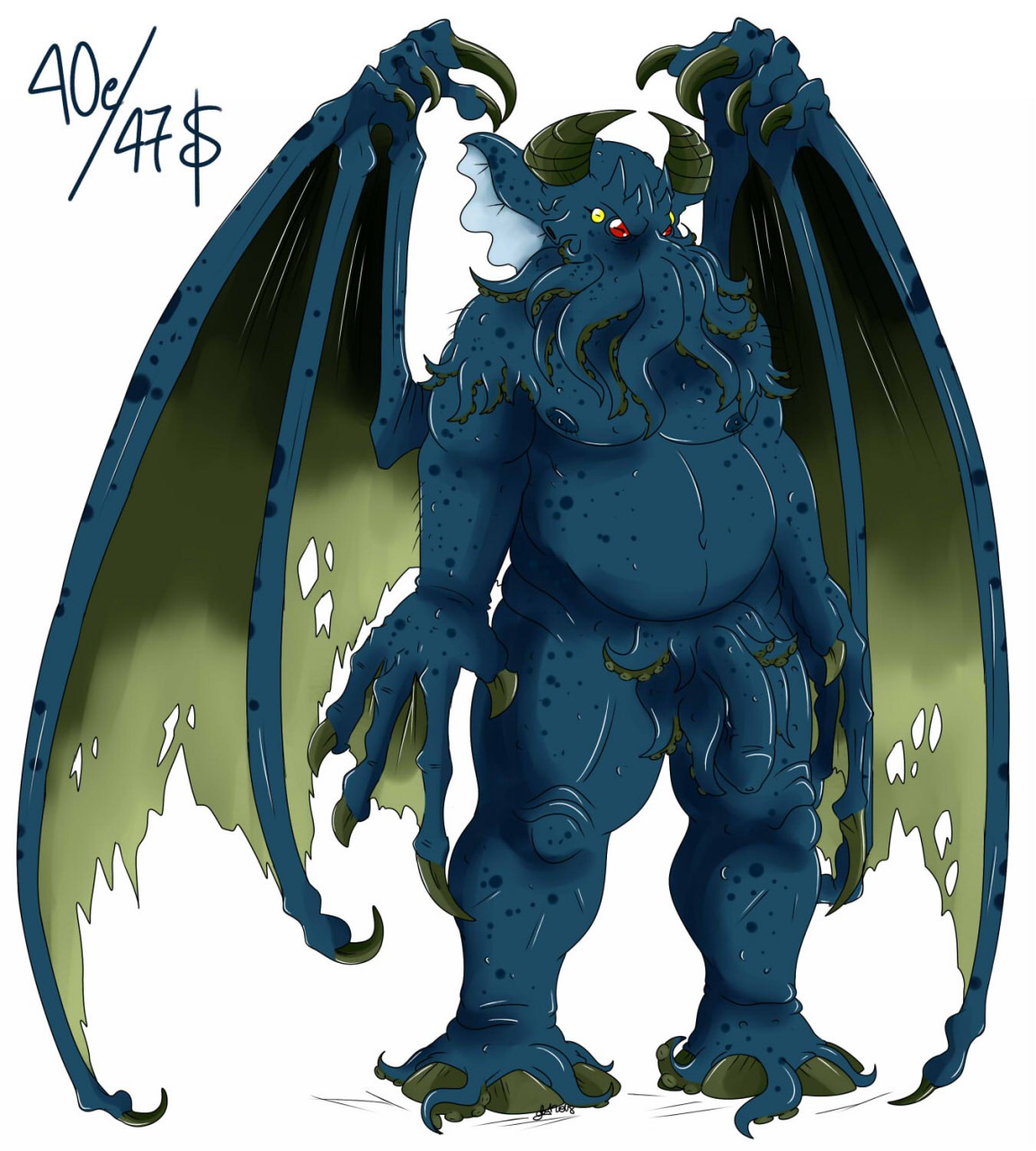 Cthulhu (Cthulhu Mythos) Rule 34 Image