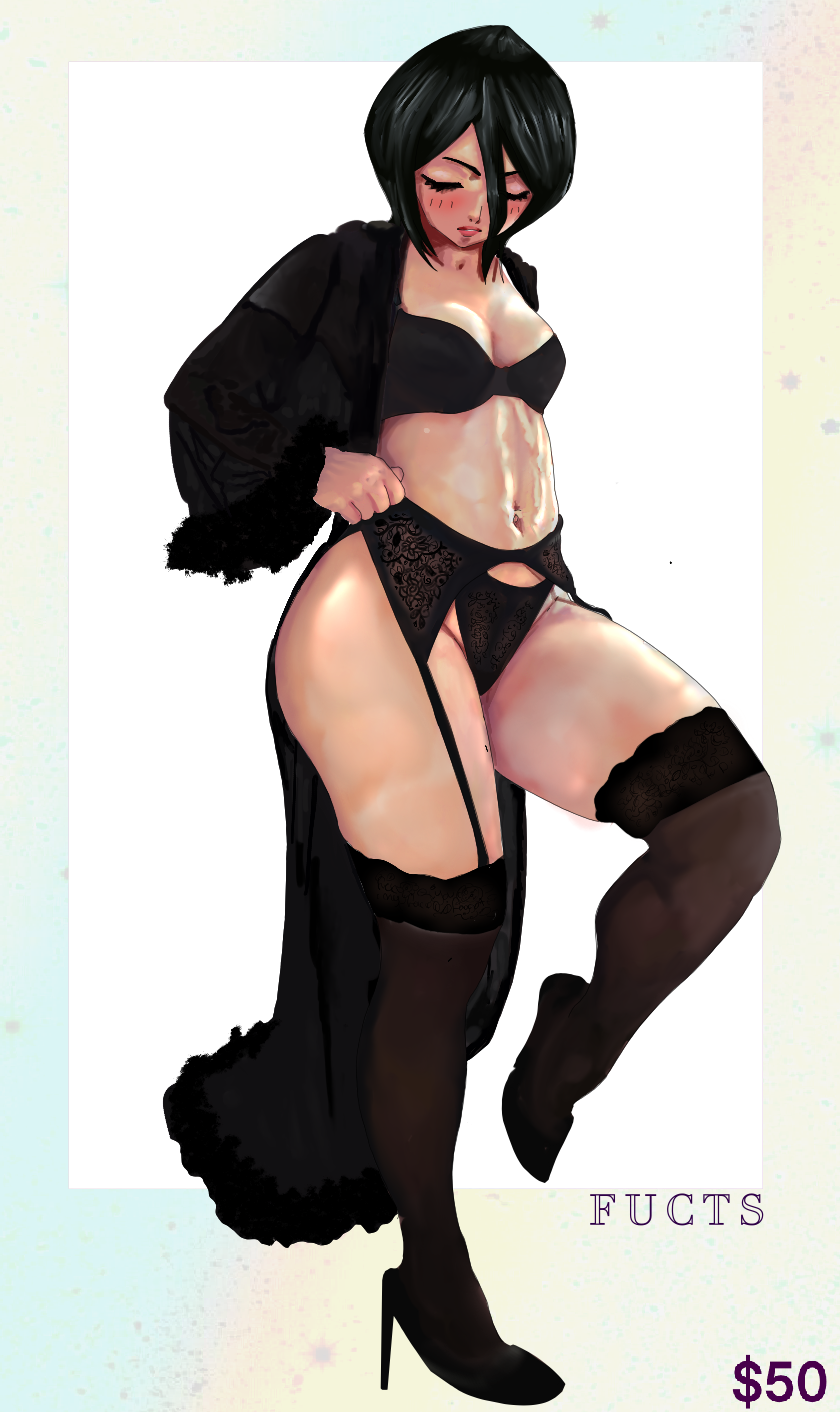 Kuchiki Rukia (Bleach) Rule 34 Image