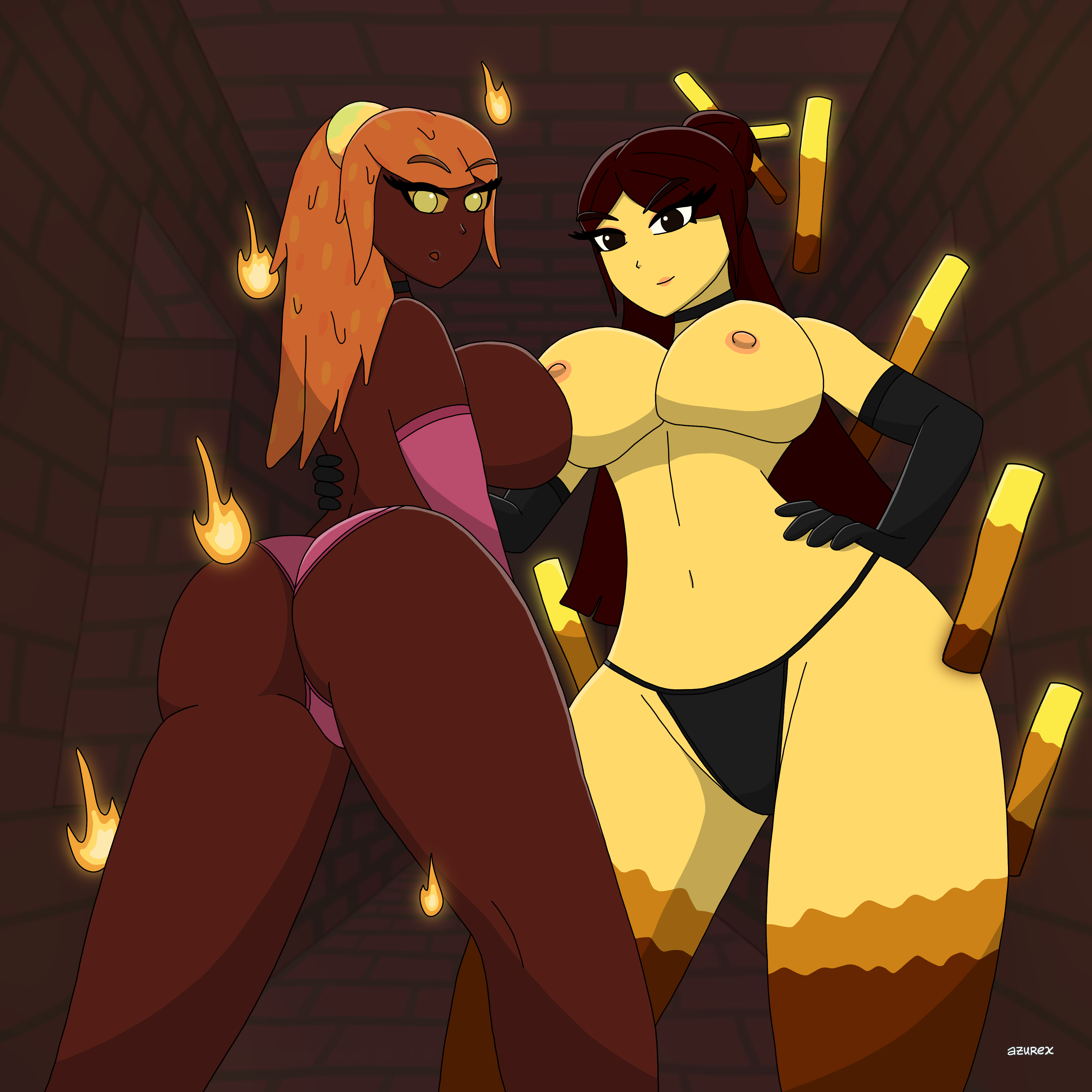 Blaze (Minecraft) Rule 34 Image