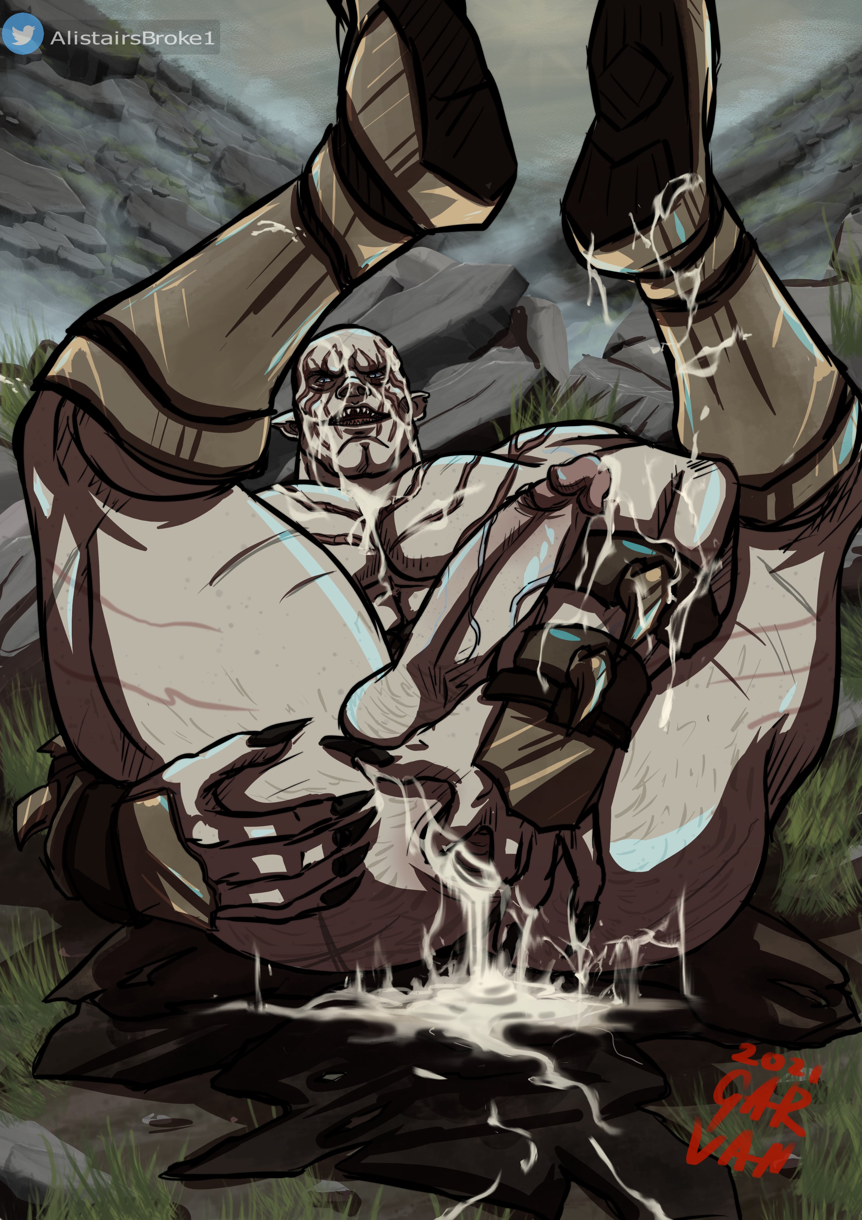 Azog The Defiler (Lord Of The Rings) Rule 34 Image