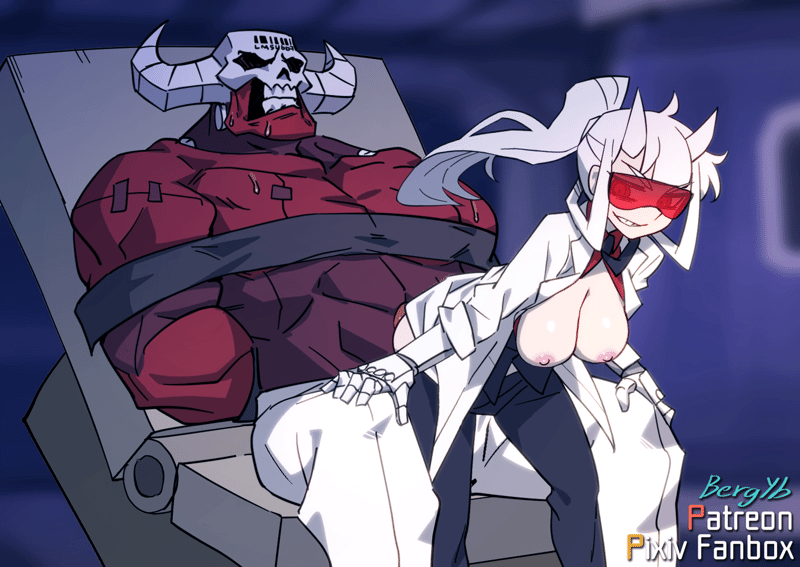 Loremaster (Helltaker) Rule 34 Image