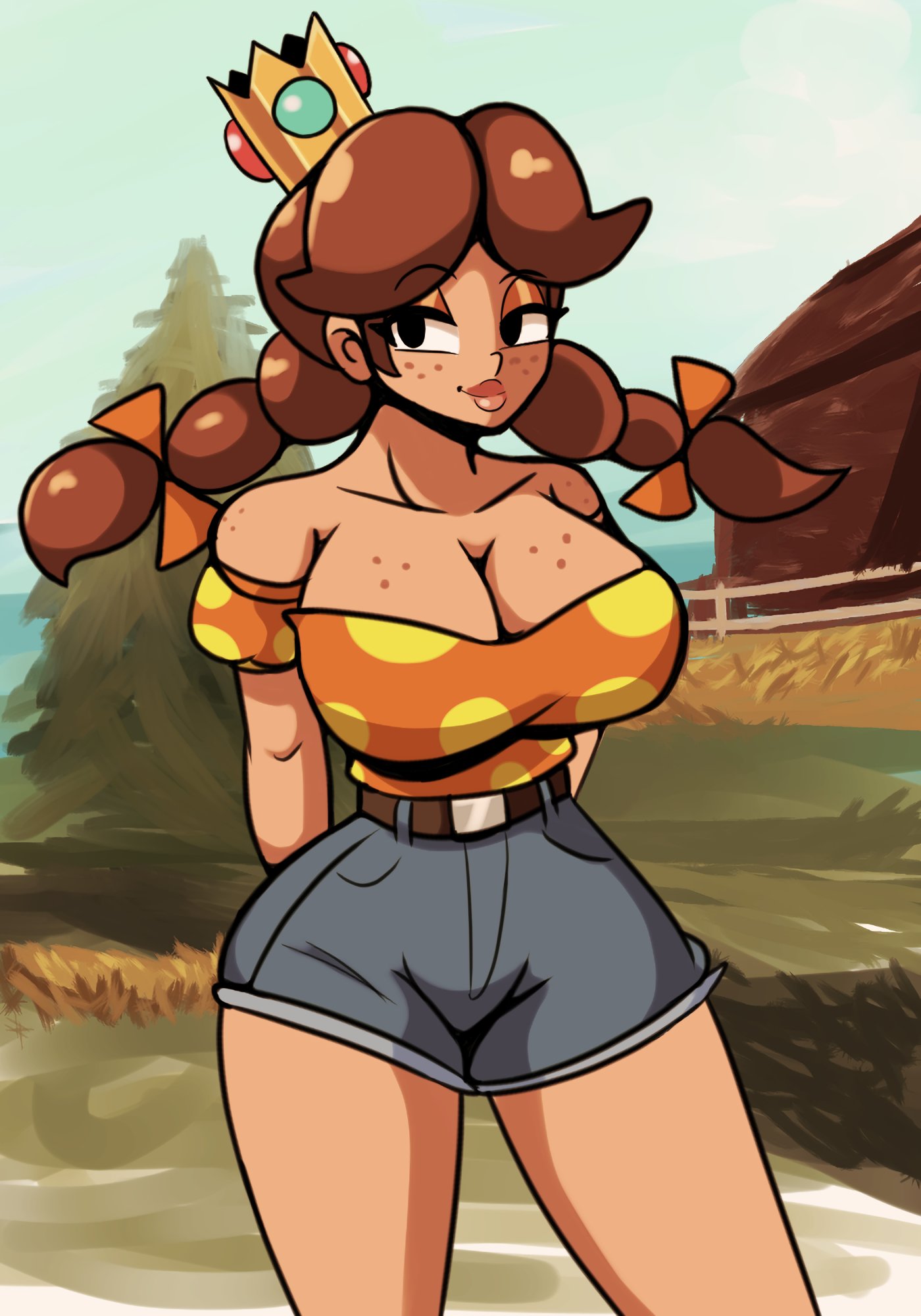 Princess Daisy (Mario (Series)) Rule 34 Image