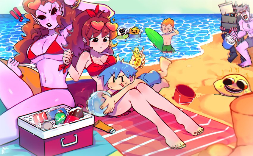 Daddy Dearest (Friday Night Funkin') Rule 34 Image