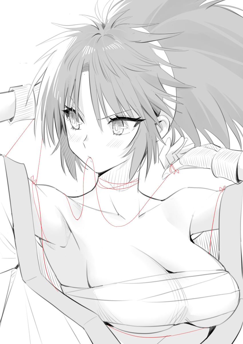 Machi Komacine (Hunter X Hunter) Rule 34 Image