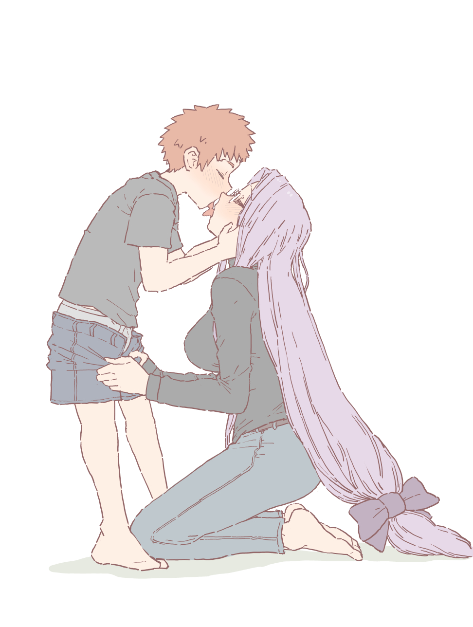 Emiya Shirou (Fate/Stay Night) Rule 34 Image