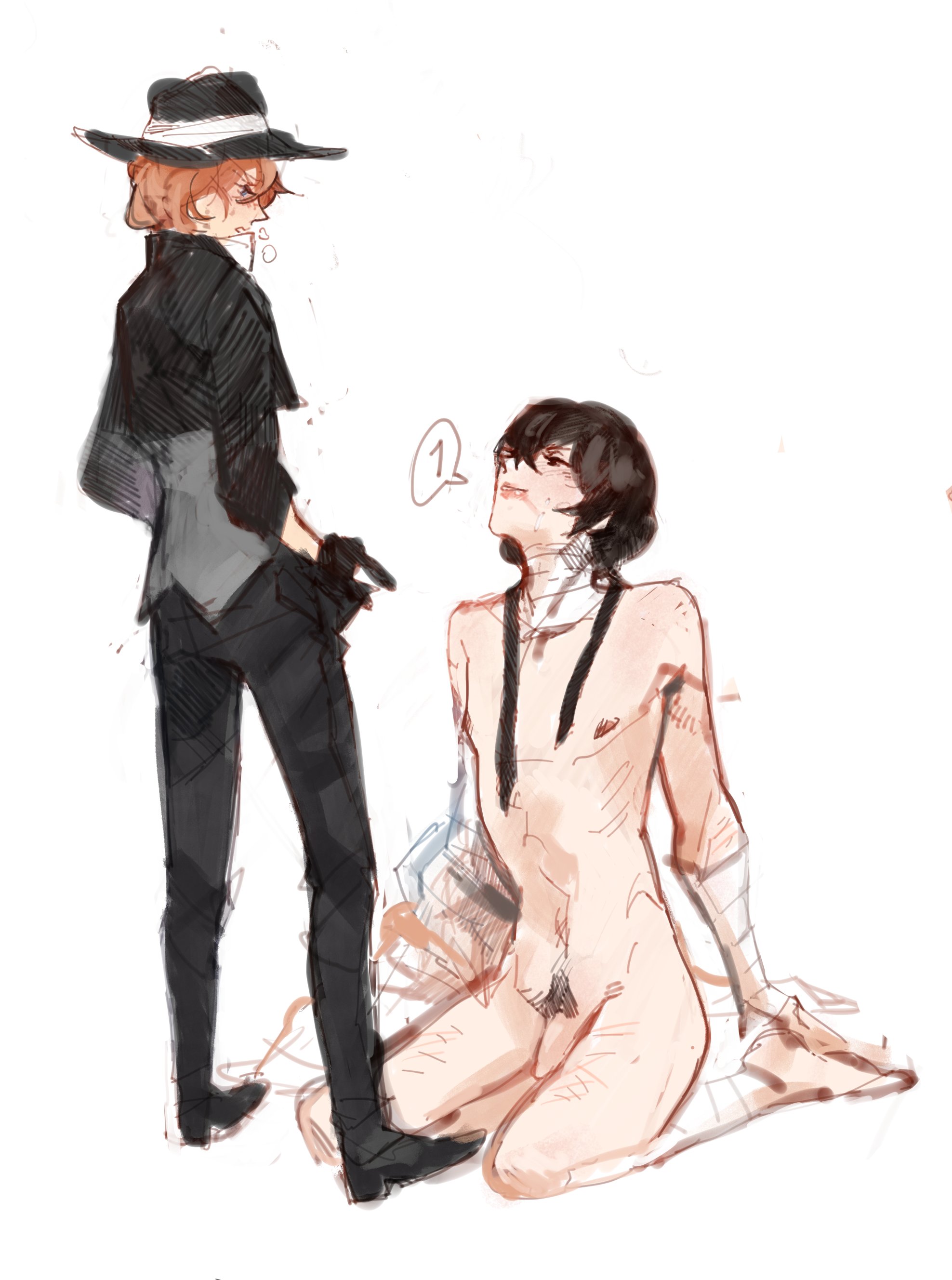 Chuuya Nakahara (Bungo Stray Dogs) Rule 34 Image
