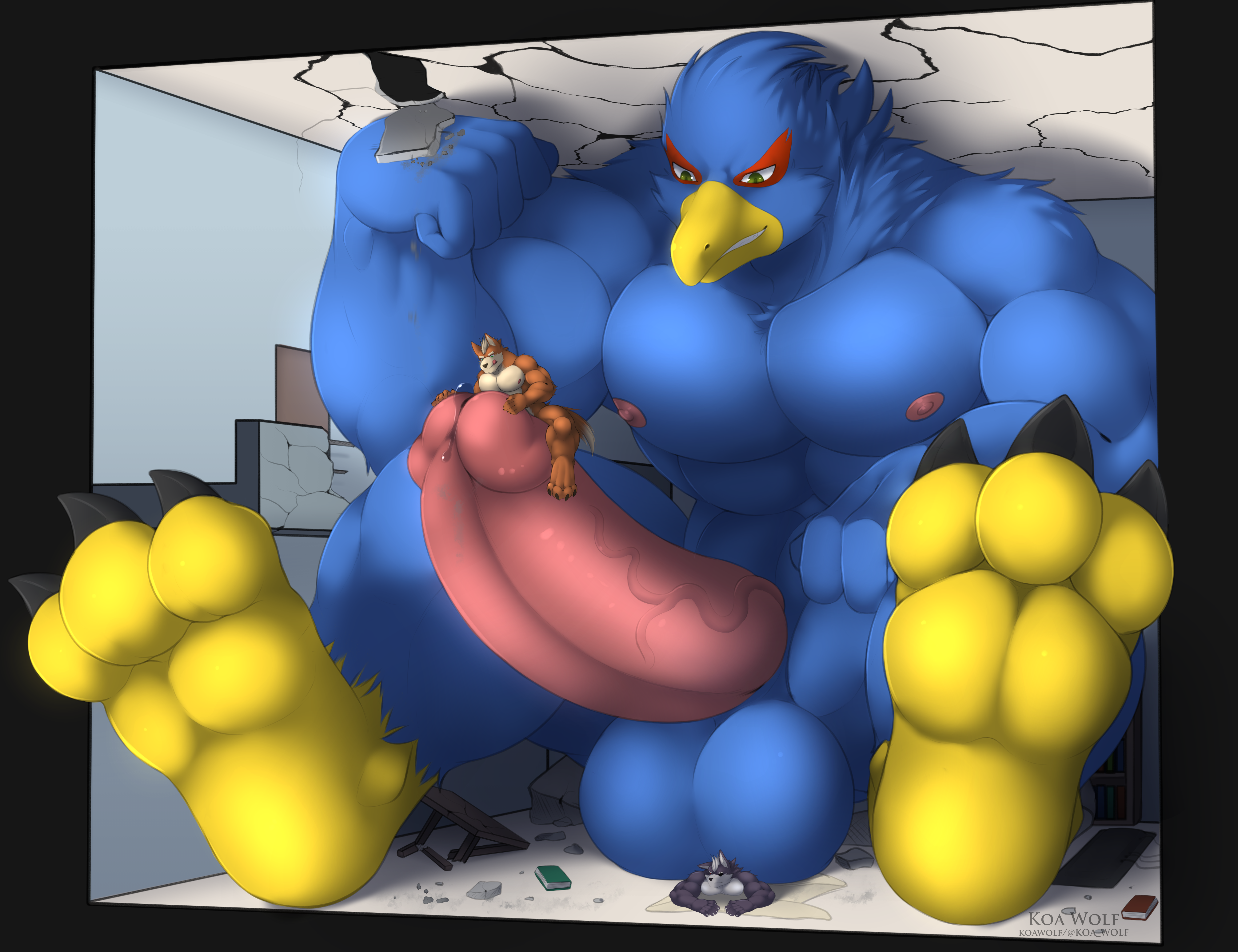 Falco Lombardi (Nintendo) Rule 34 Image