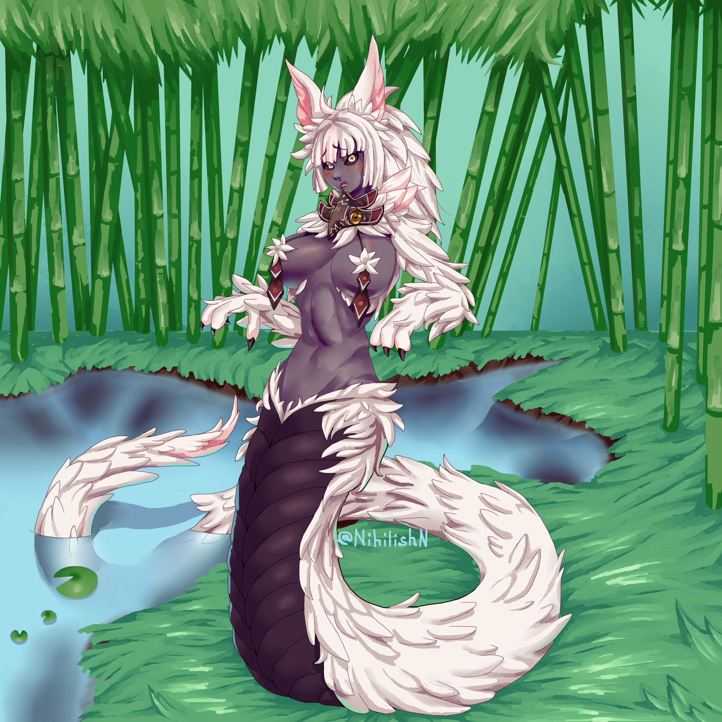 Bunyip (Monster Girl Encyclopedia) Rule 34 Image