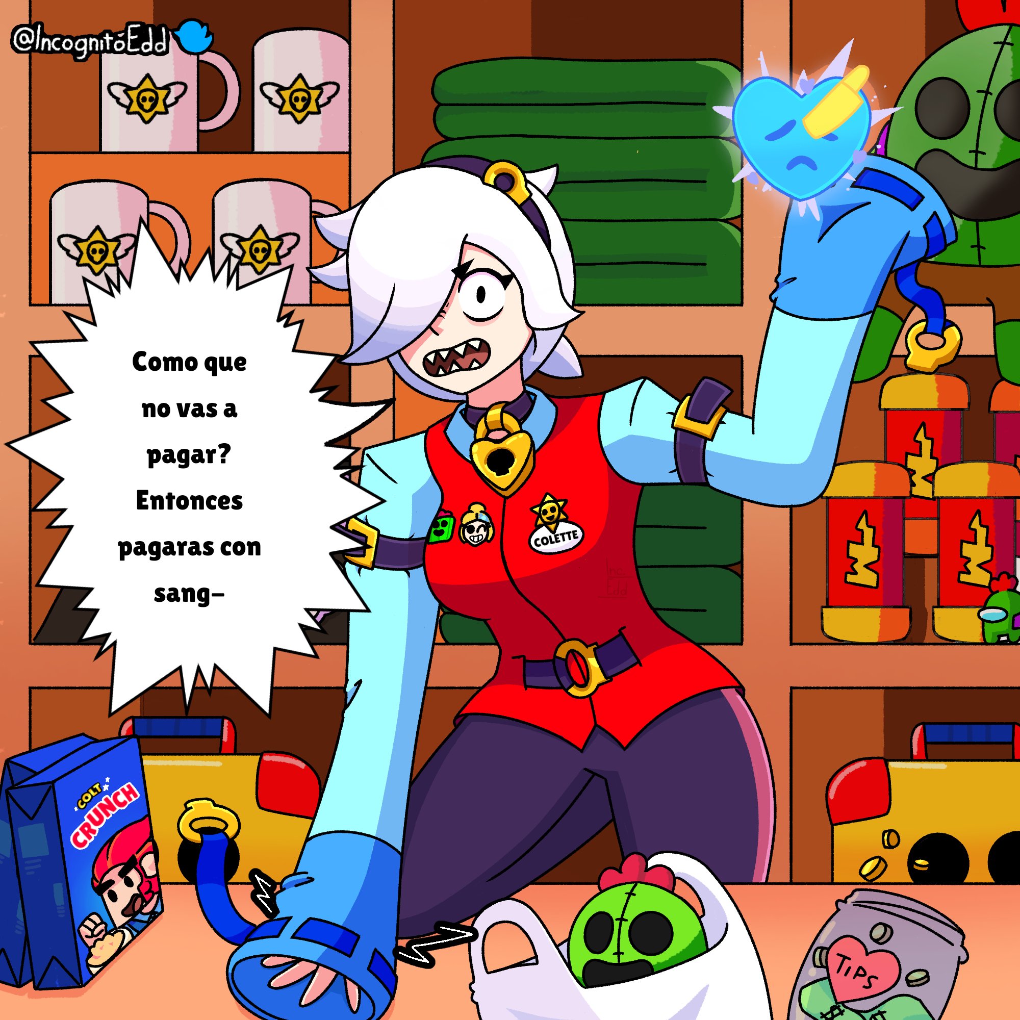Colette (Brawl Stars) Rule 34 Image