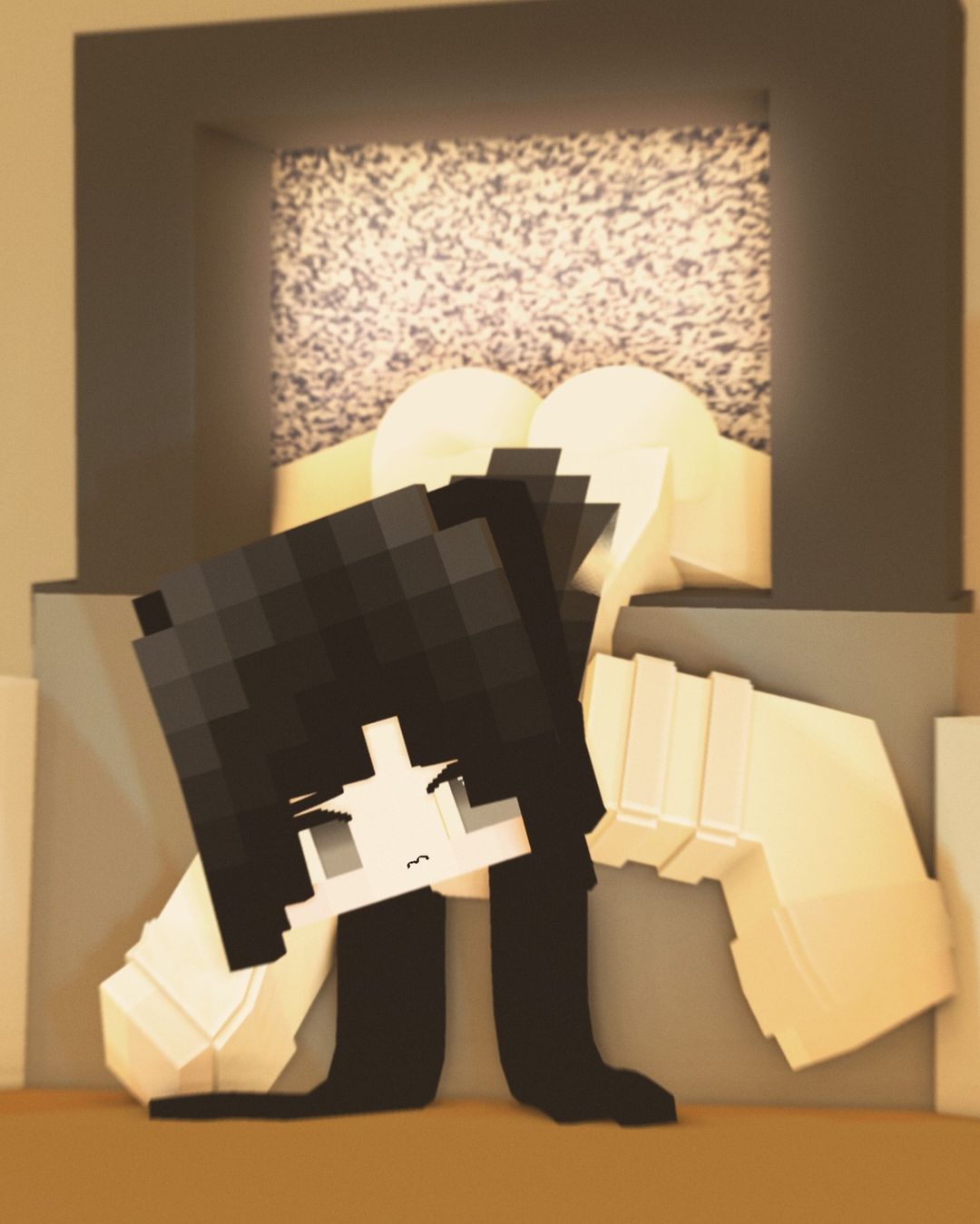 Sadako (Minecraft) Rule 34 Image