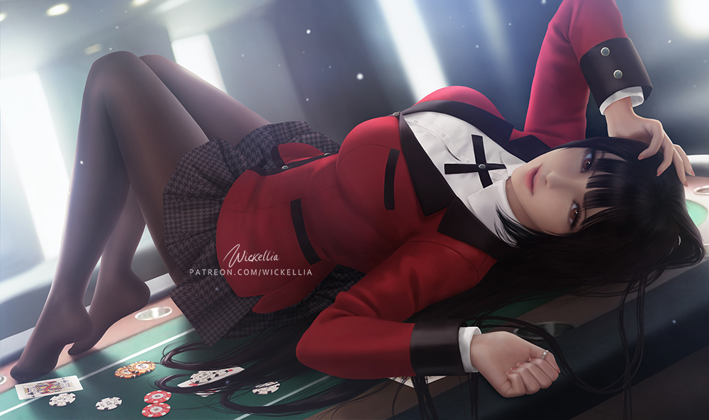 Jabami Yumeko (Kakegurui) Rule 34 Image