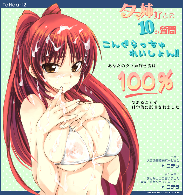 Kousaka Tamaki (To Heart (Series)) Rule 34 Image