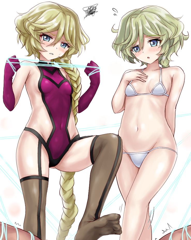 Carol Malus Dienheim (Senki Zesshou Symphogear) Rule 34 Image